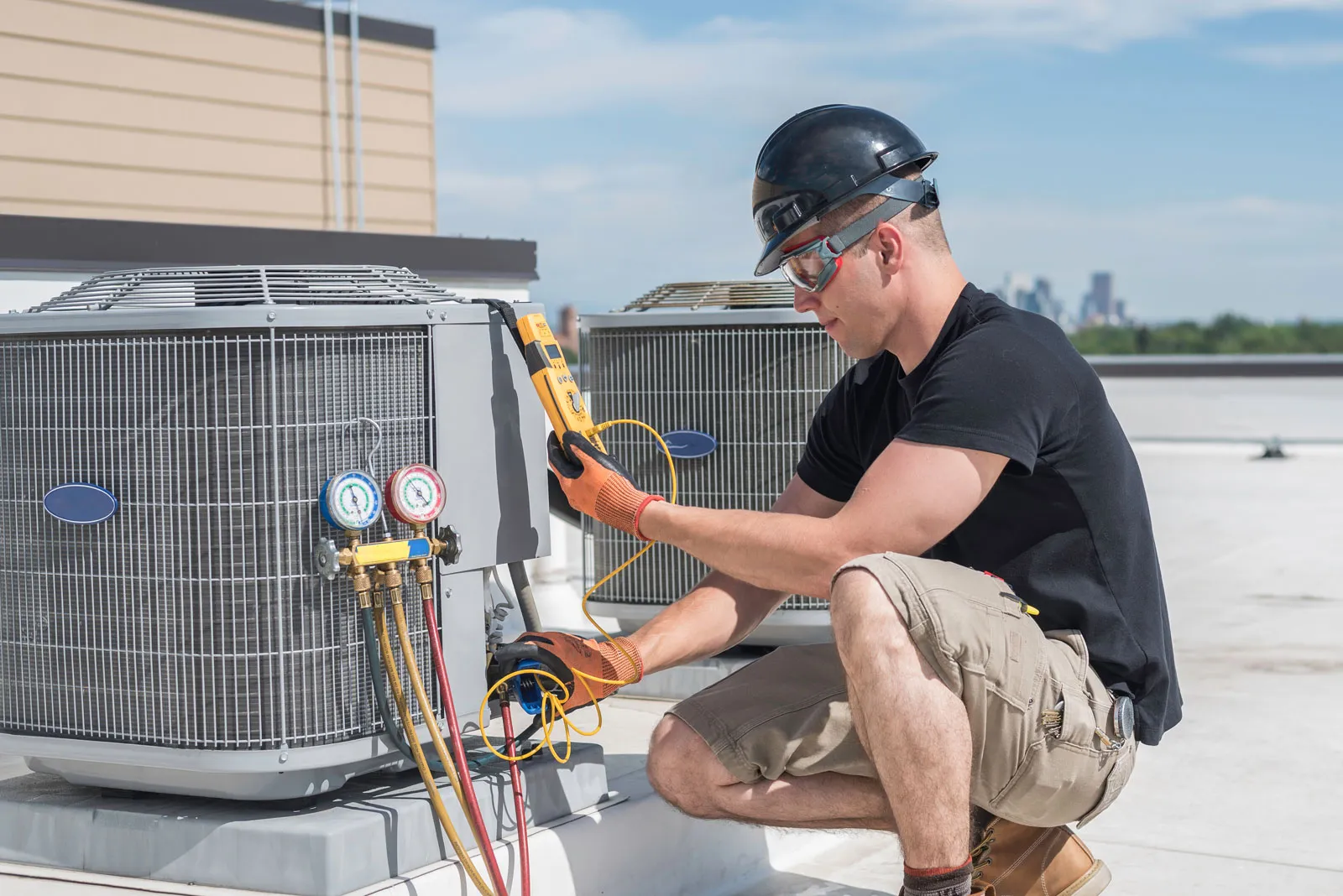 Complete HVAC system maintenance